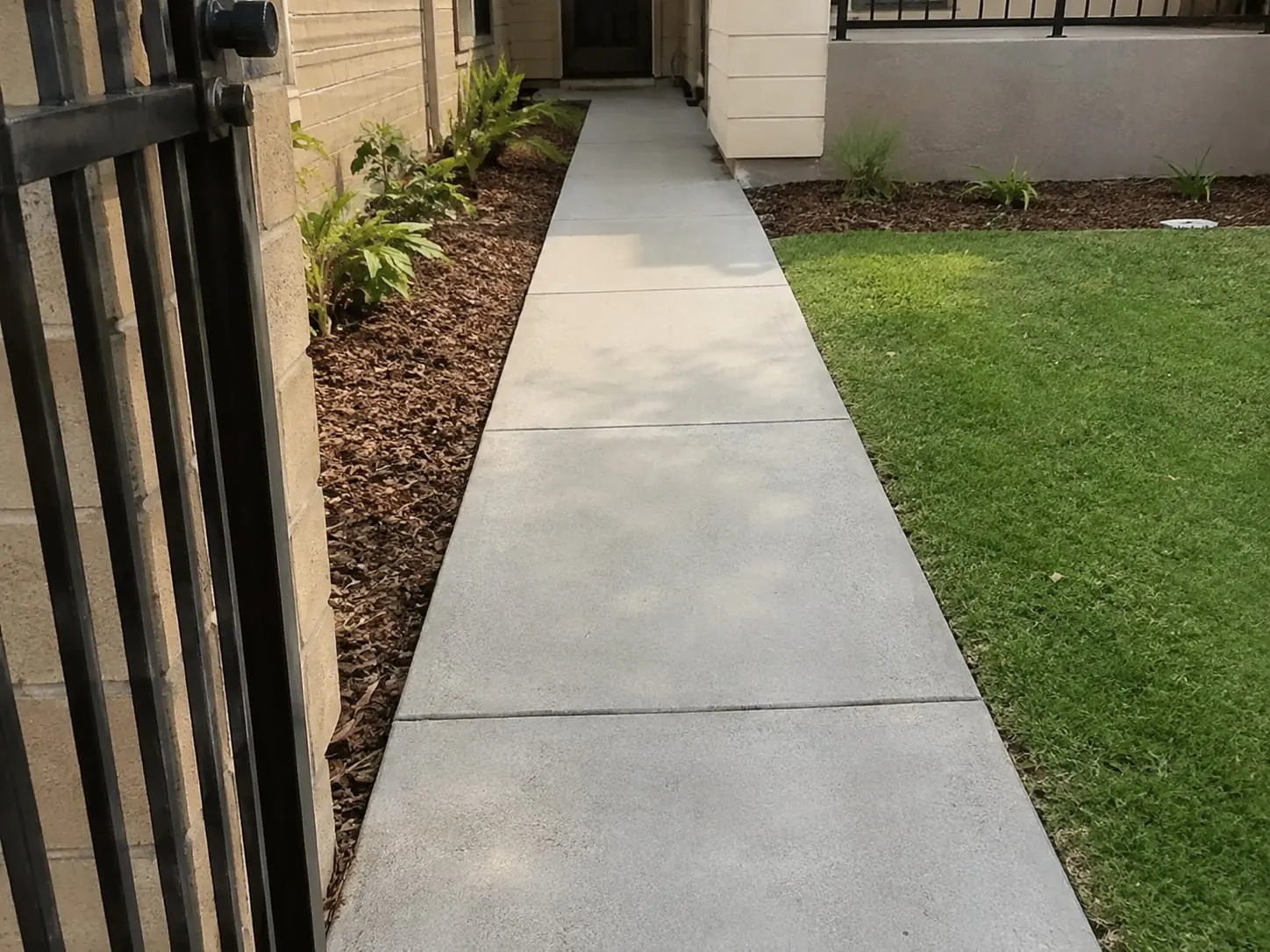 Concrete path laid near Christchurch CBD
